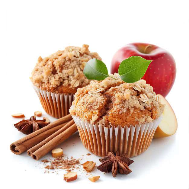 Pumpkin and Apple Muffins